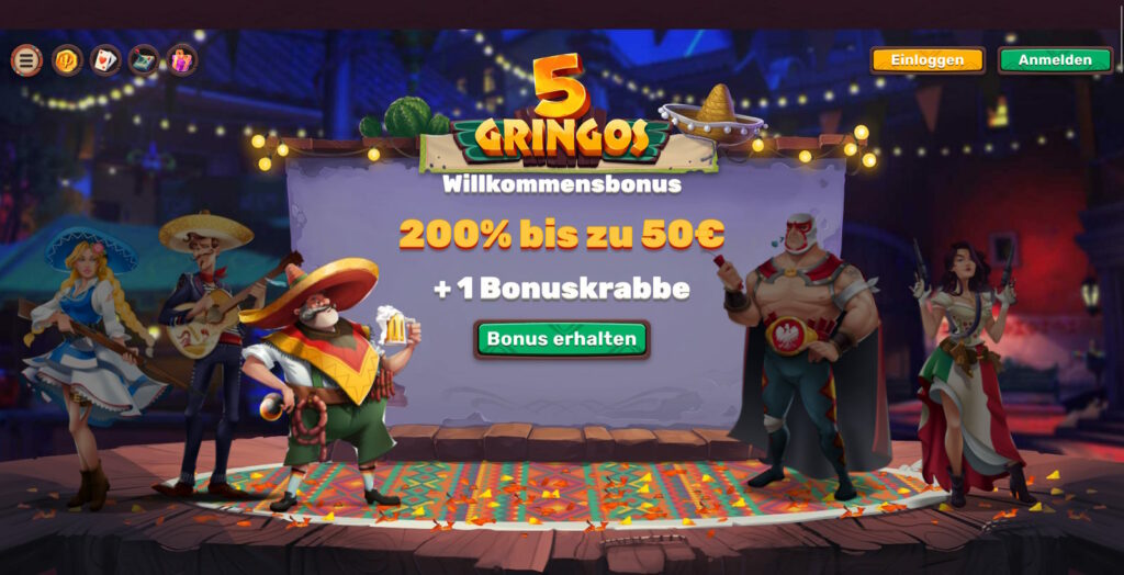 5 gringos startseite