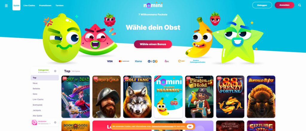 nomini spiele